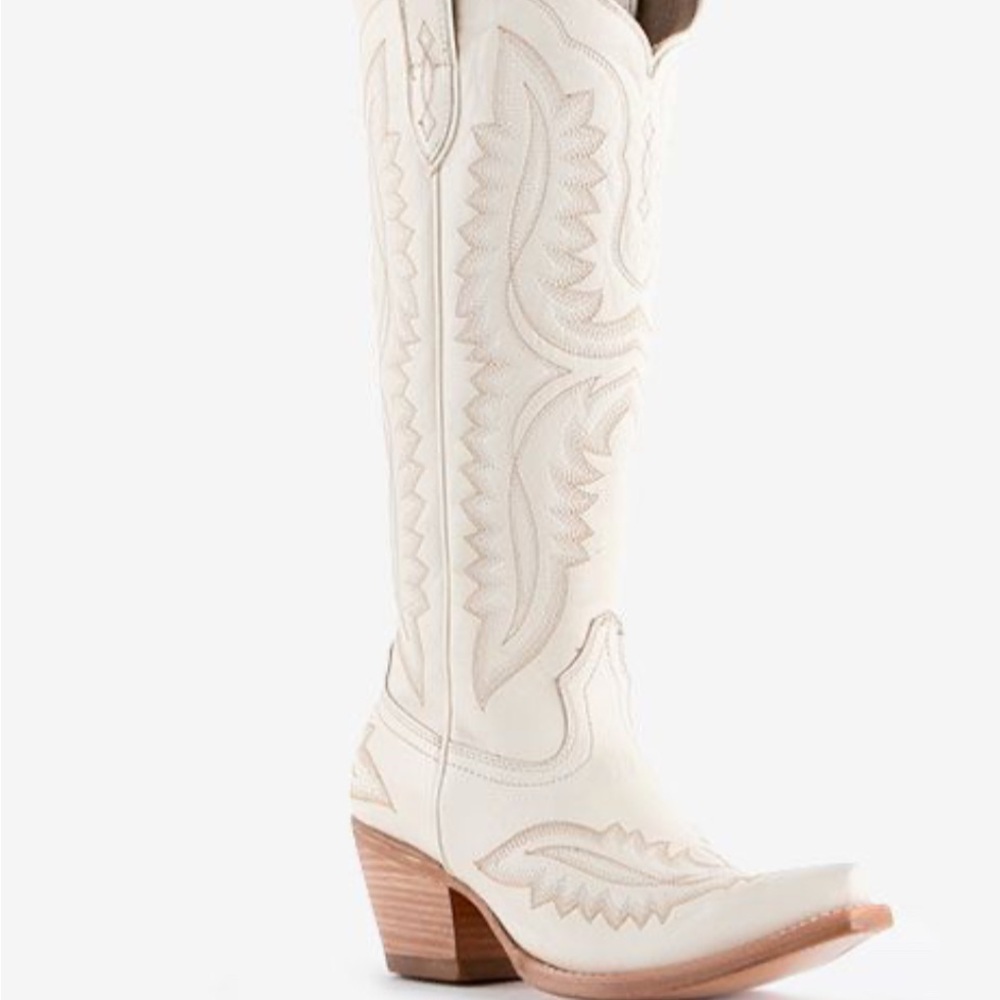White Western Cowboy Boots